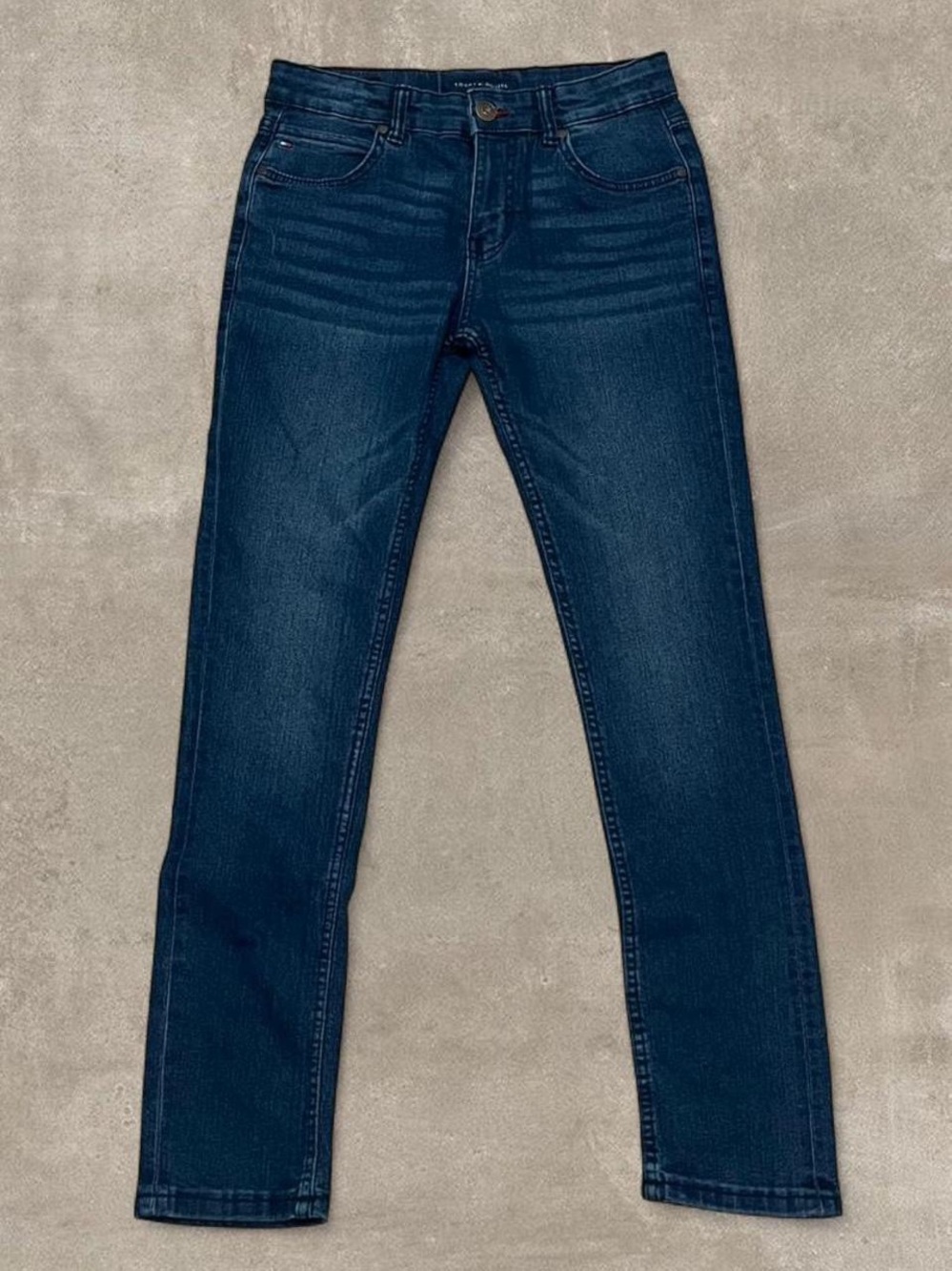 Tommy Hilfiger Dark Wash Skinny Jeans Size 14 Regular Stretch Denim